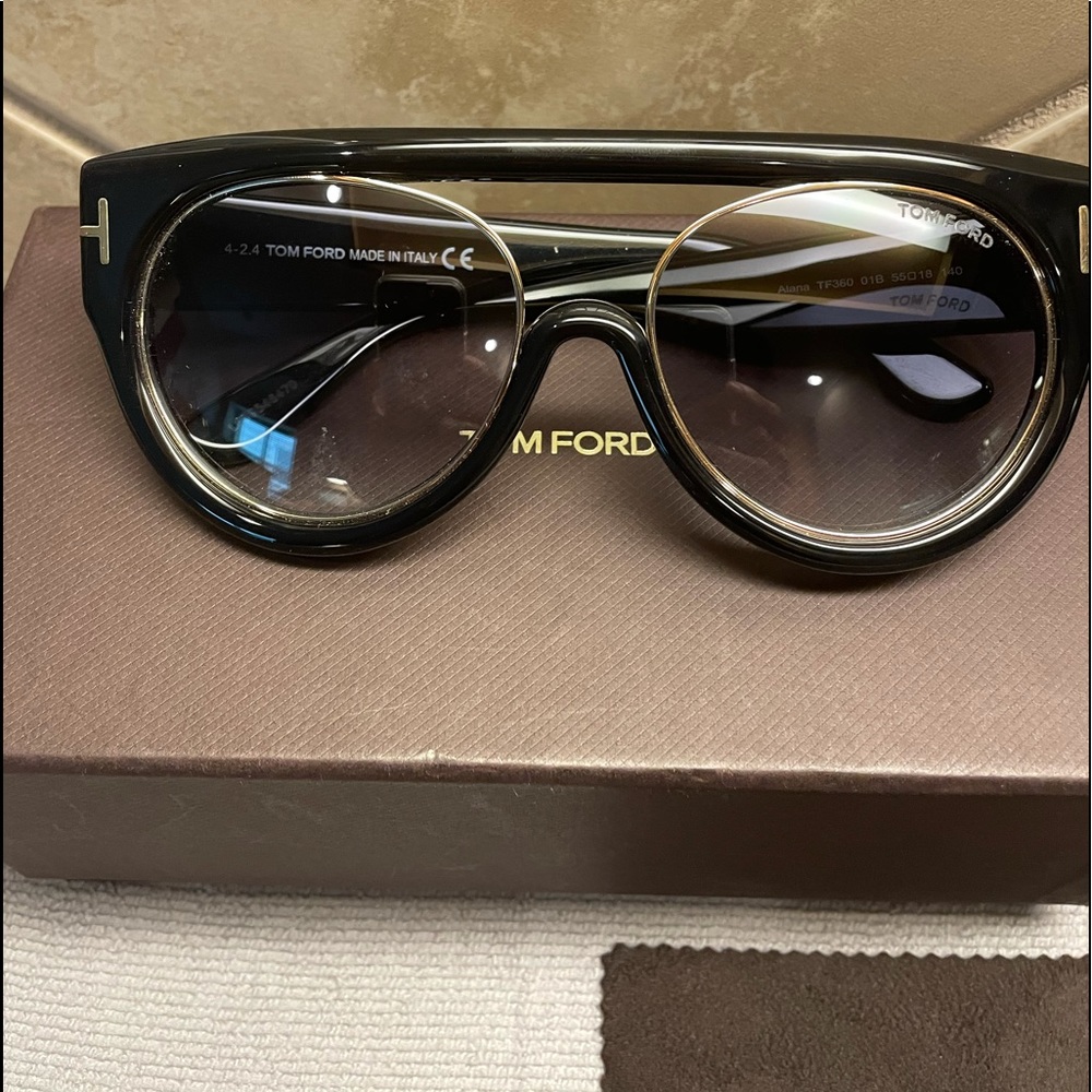🔥Authentic Tom Ford ALANA Aviator Sunglasses